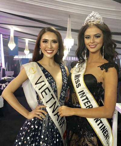 Vẻ đẹp Mỹ Latin của tân Hoa hậu Liên lục địa